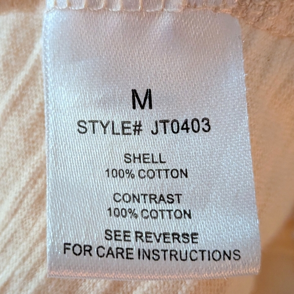 Oli & Hali Embroidered Floral Blouse - Cream and Olive. - Picture 4 of 5